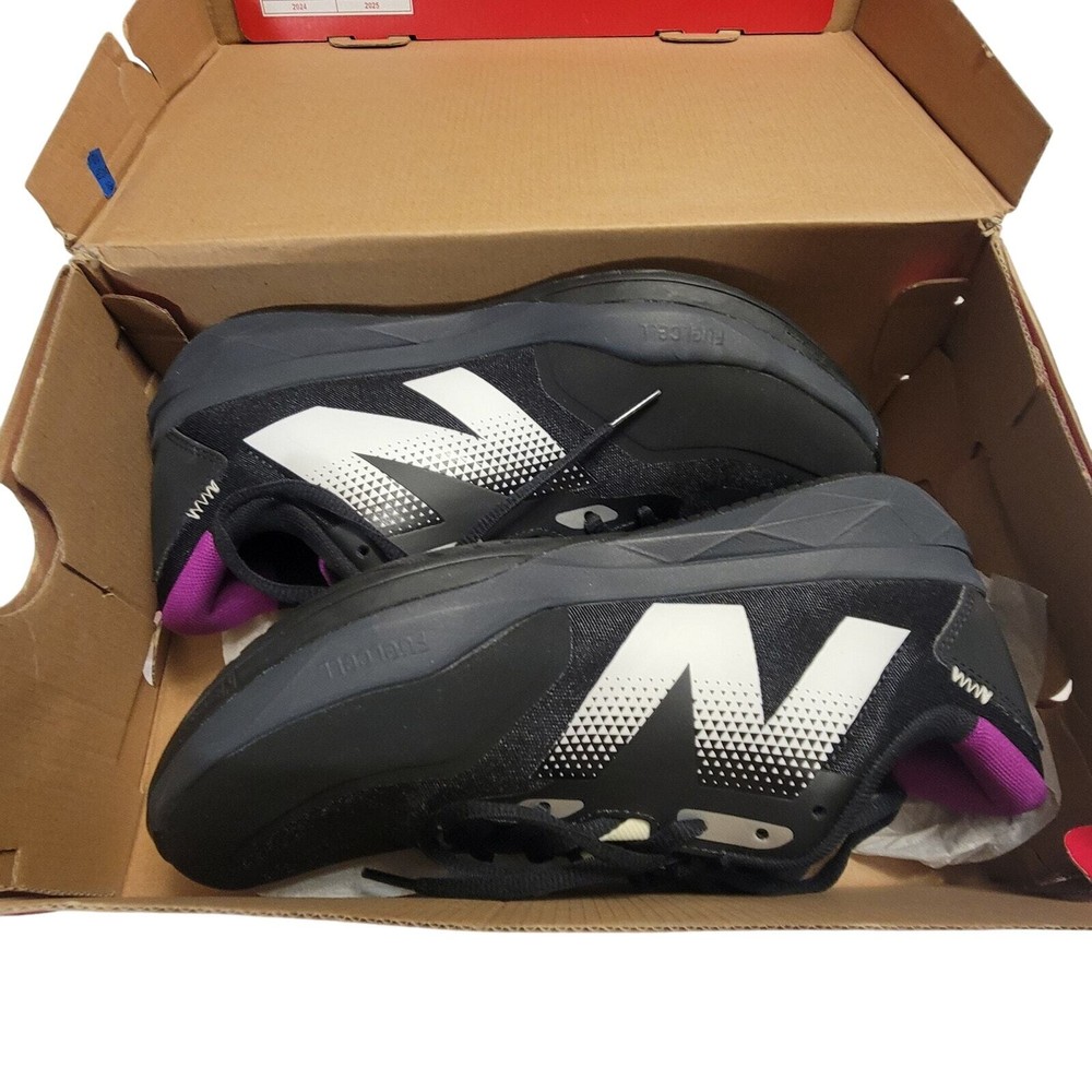 Women`s FuelCell 796v4 Size 9 D Width Tennis Shoes Black, Silver, Purple New