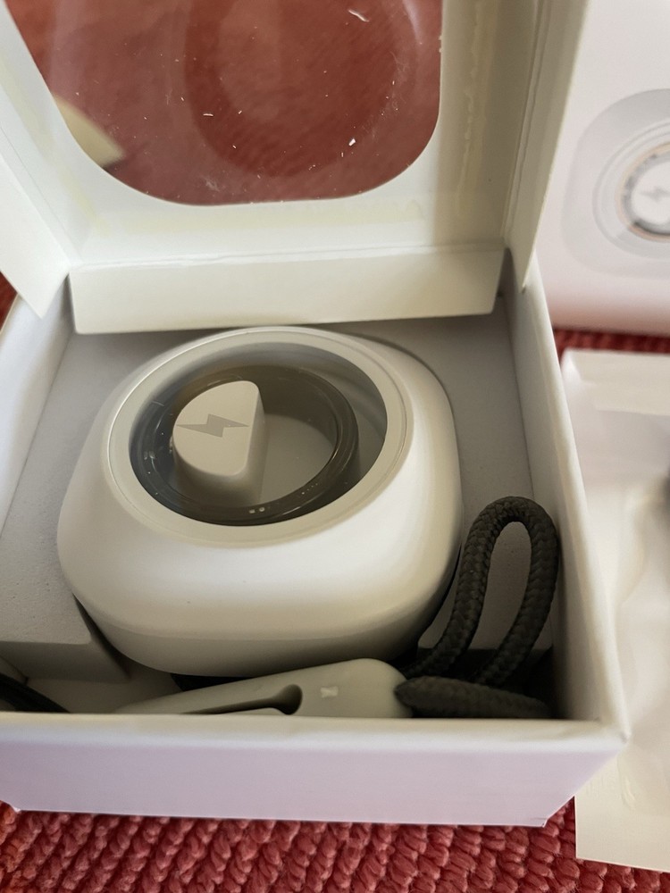 Smart Fitness Tracker Ring for Men & Women - Black Size 12