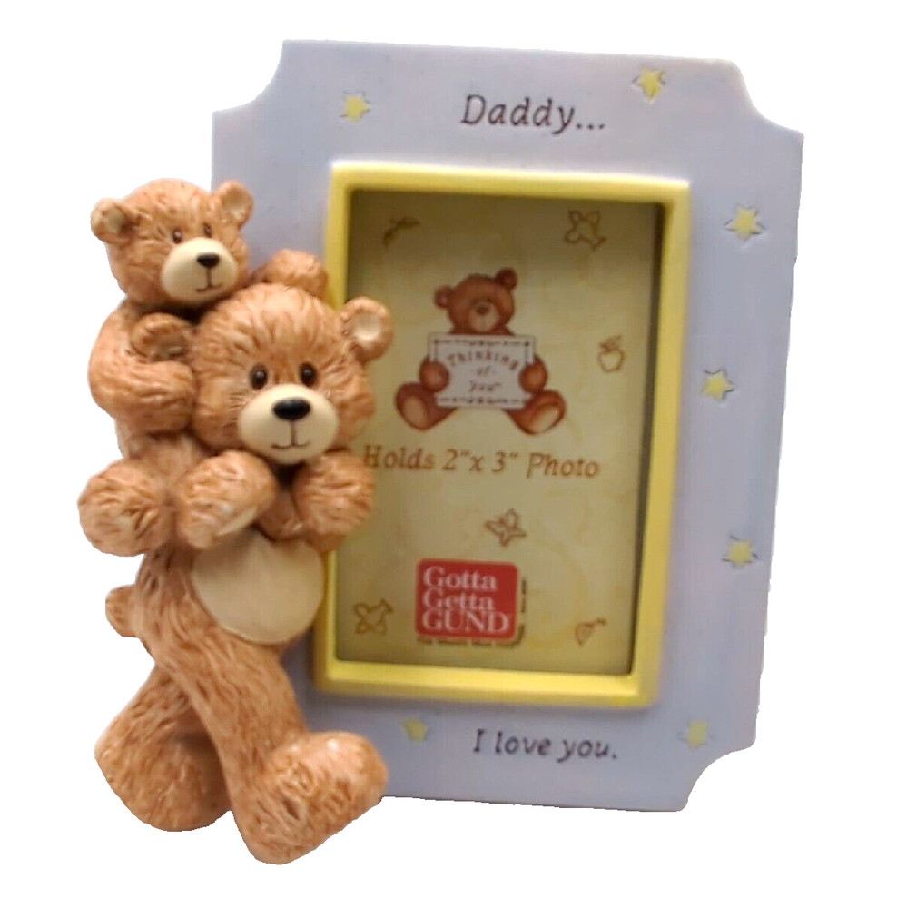 Gotta Get Gund Picture Frame Daddy...I Love You Thinking of You Series 2x3