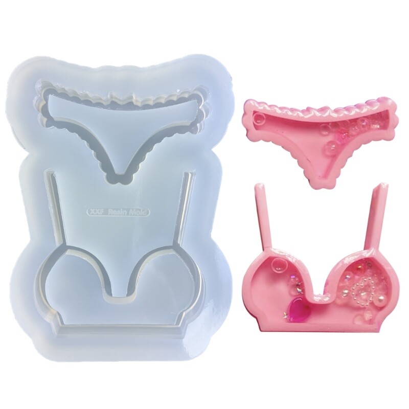 DIY Silicone Epoxy Ornament Mold for Homemade Drop Glue Crafts