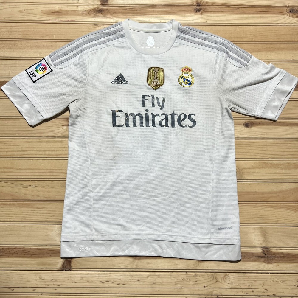 2016 Real Madrid Christiano Ronaldo #7 Futbol Soccer Jersey Shirt Size Large