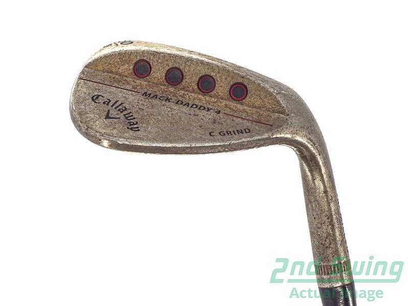 Callaway Mack Daddy 4 Raw Lob Wedge 60° Stiff Steel Right 35.5in
