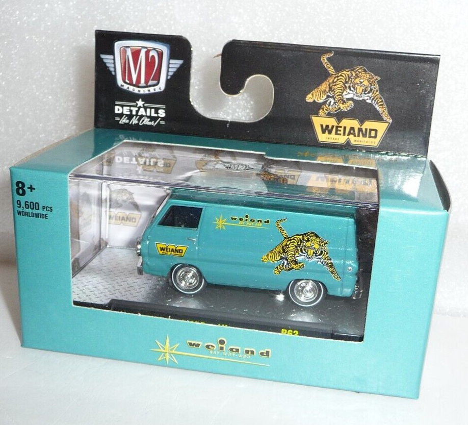 M2 Machines Weiland 1964 Dodge A100 Panel Van 1:64 Diecast
