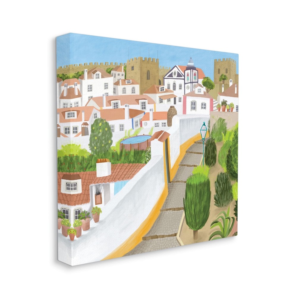 Stupell Portuguese Cityscape Traditional Coastal