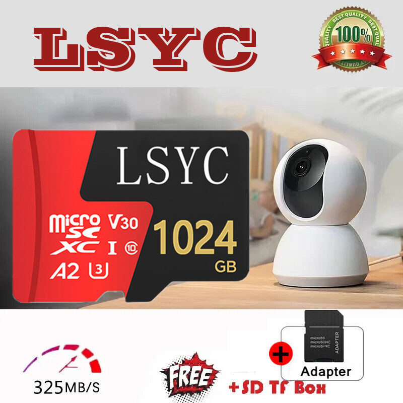 Micro SD Ultra Memory Card 256GB 512GB 1024GB Class 10 SDXC 4K TF Card Lot.USA