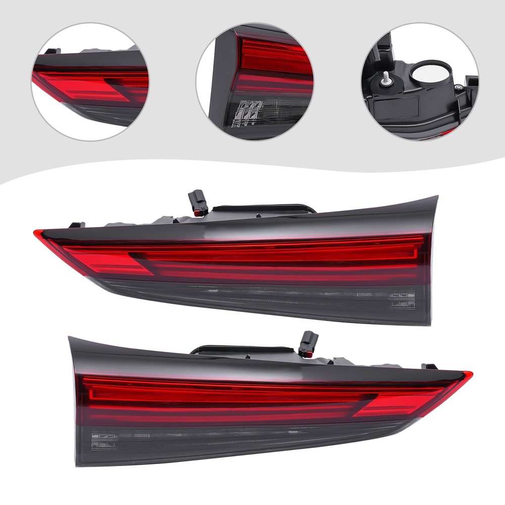 LED Tail lights For Toyota Highlander 2020 2021 2022 Passenger+Driver Inner Lamp