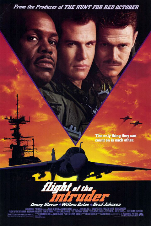 Flight of the Intruder (1991) original movie poster - single-sided - rolled