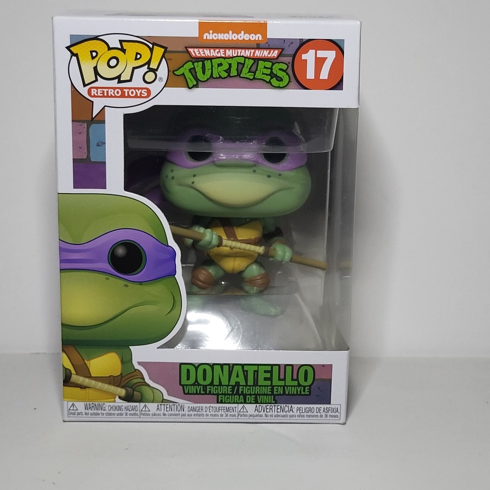 Donatello  Teenage Mutant Ninja Turtles  Funko Pop Retro Toys #17 TMNT