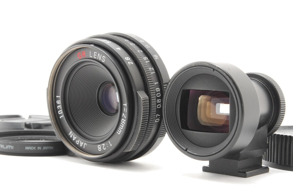 CLA'd [ALMOST MINT w/Finder] RICOH GR 28mm f/2.8 Black Lens LTM L39 Mount JAPAN