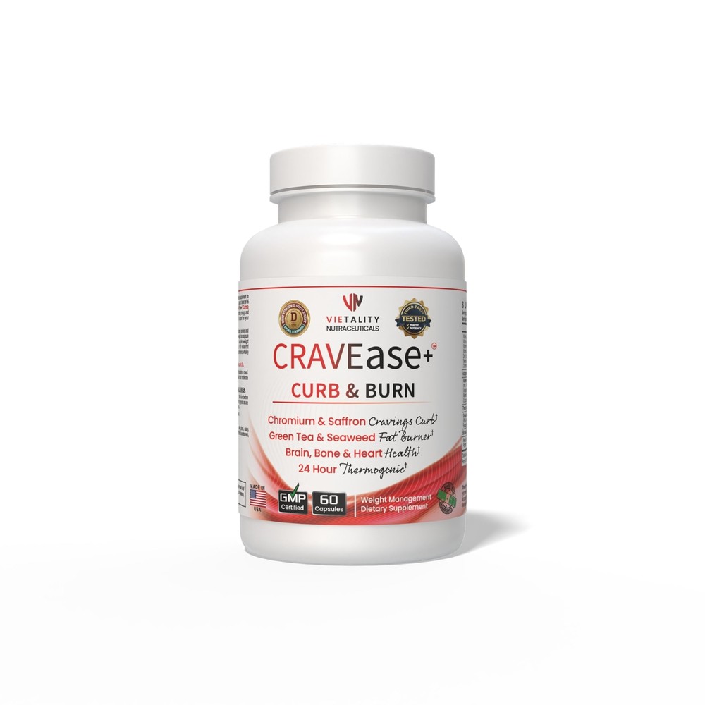CRAVEase+™ Curb & Burn | Multitask Your Weight Loss | Lose Up to 4X More F