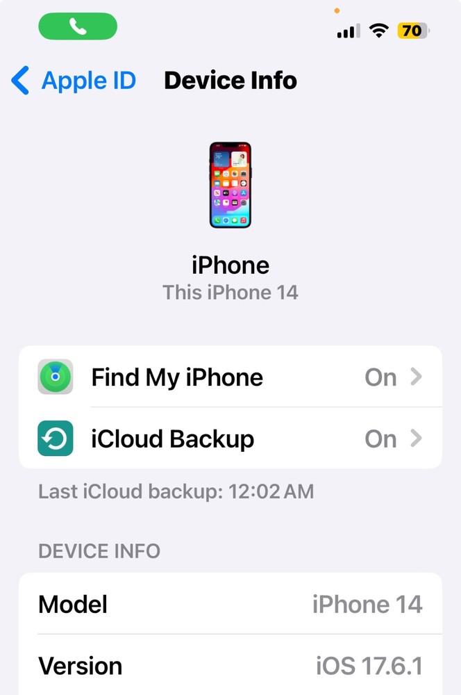 Apple iPhone 14 - 128 GB - Black (Unlocked)