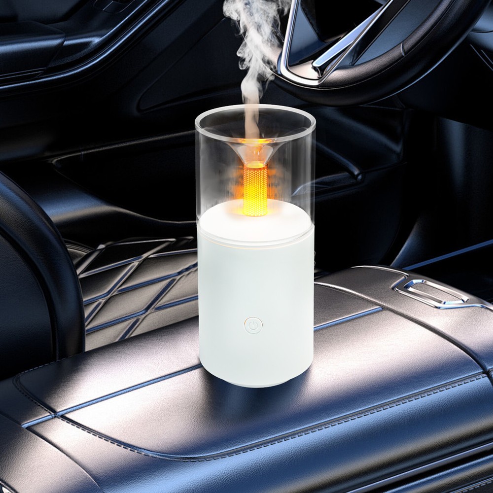 50ml USB Mini Humidifier for Car & Home with Aroma Oil Diffuser and LED Light  