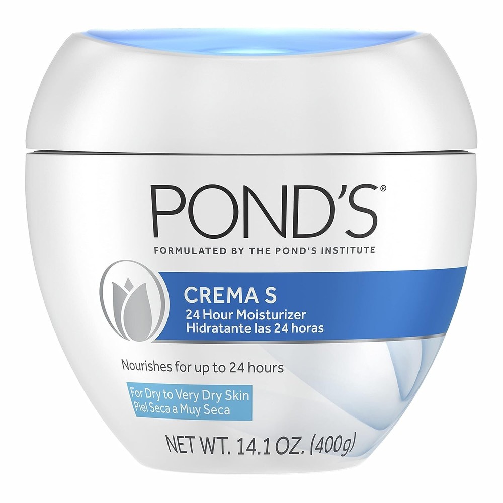 Pond's Crema S Nourishing Moisturizer for Dry to Very Dry Skin  