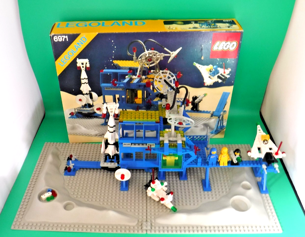 Lego Space 6971 Inter-Galactic Command Base 1984 Vintage complete boxed vgc