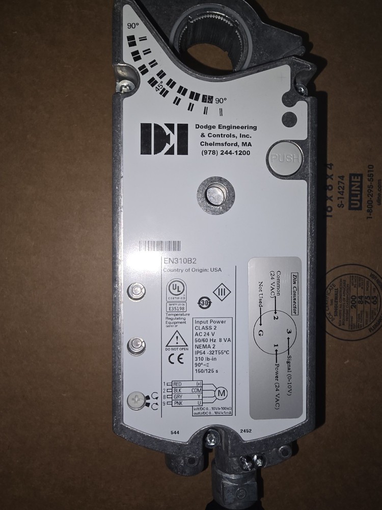 1PC NEW 025-38180-000 LEVEL ACTUATOR JCI YORK JOHNSON CONTROLS