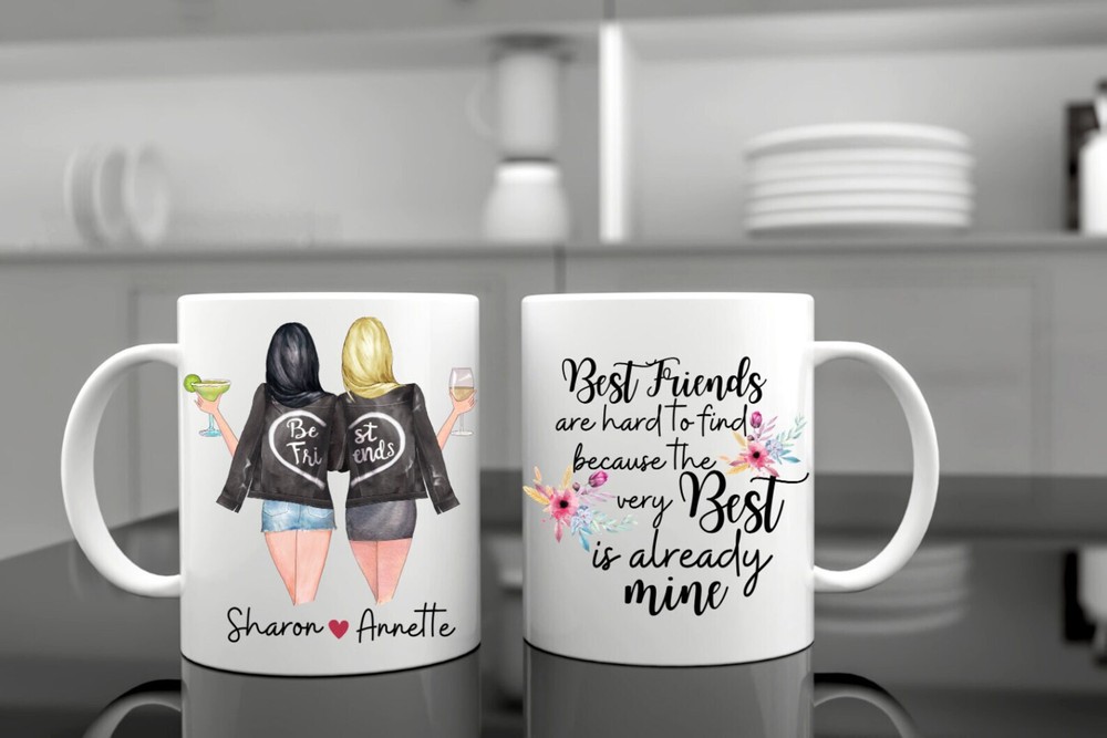 Custom Friends Mug Best Friends Mug Friends Mug Gifts For Bestfriend Gift For