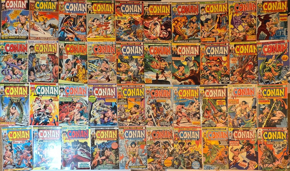 Conan the Barbarian Bronze Lot ☆90 #15-112 NM-FN+ 1st Apps W/MVS' 1973 B Windsor