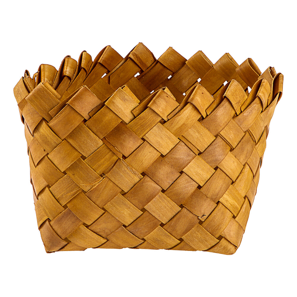 Mainstay Wood Chip Storage Basket Safe Use Fine Workmanship