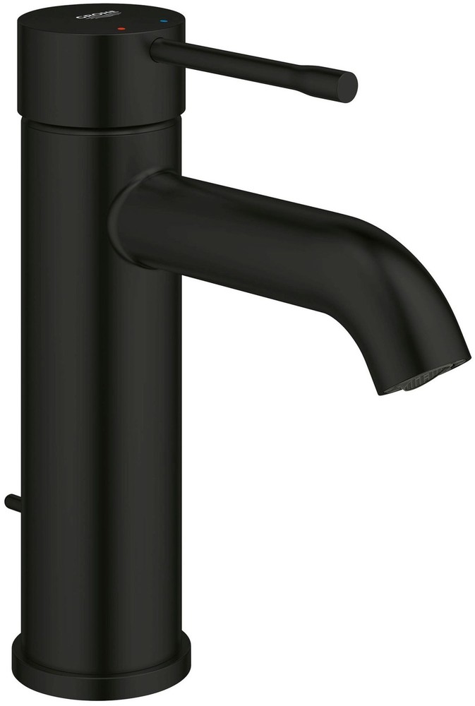 Grohe 23 592 A Essence 1.2 GPM 1 Hole Bathroom Faucet - Black