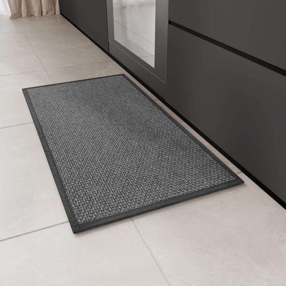 Non-Slip Absorbent Kitchen Rug Washable Rubber Runner Mat for Floors