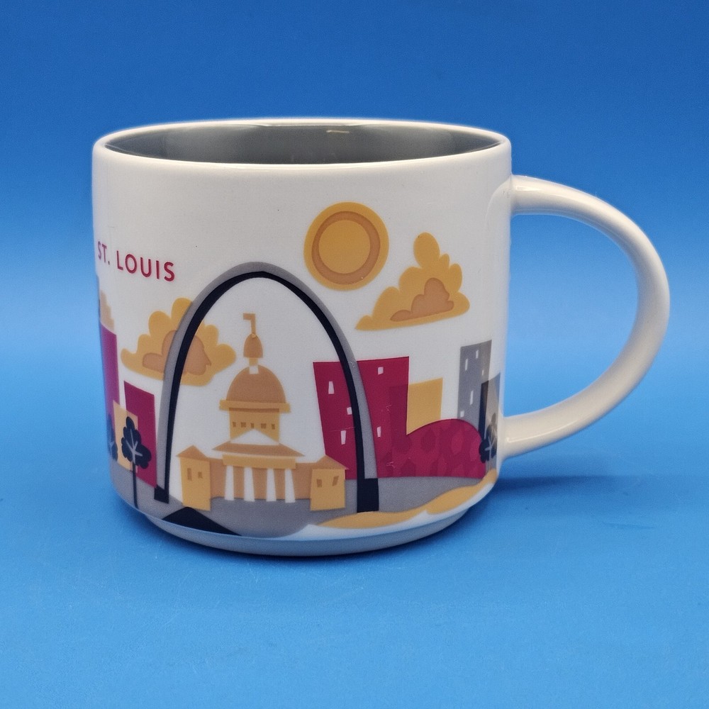 St Louis You Are Here Series Starbucks 14 Oz Coffee Mug No Box