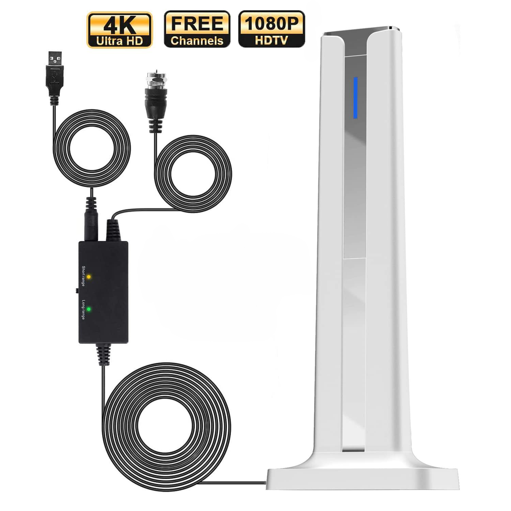 5600 Miles Upgraded TV Antenna HDTV Amplified Digital 4K 1080P Long Range Indoor