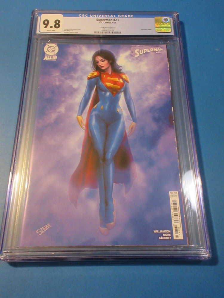 Superman #23 Szerdy Variant CGC 9.8 NM/M Gorgeous Gem Wow