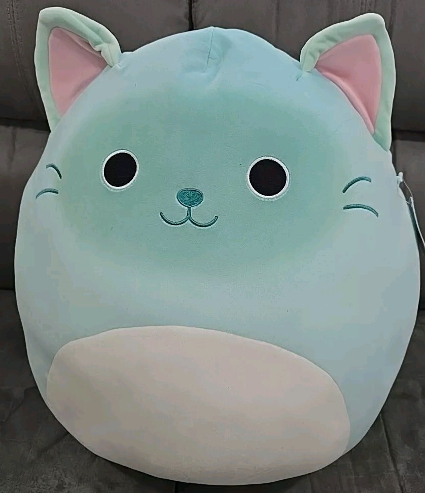 NEW Squishmallows Official Kellytoy Squishy Soft Plush 16 Inch, Sigrid the Kitty