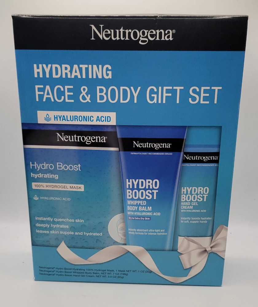 Neutrogena Hydrating Face And Body Gift Set New In Box Sealed