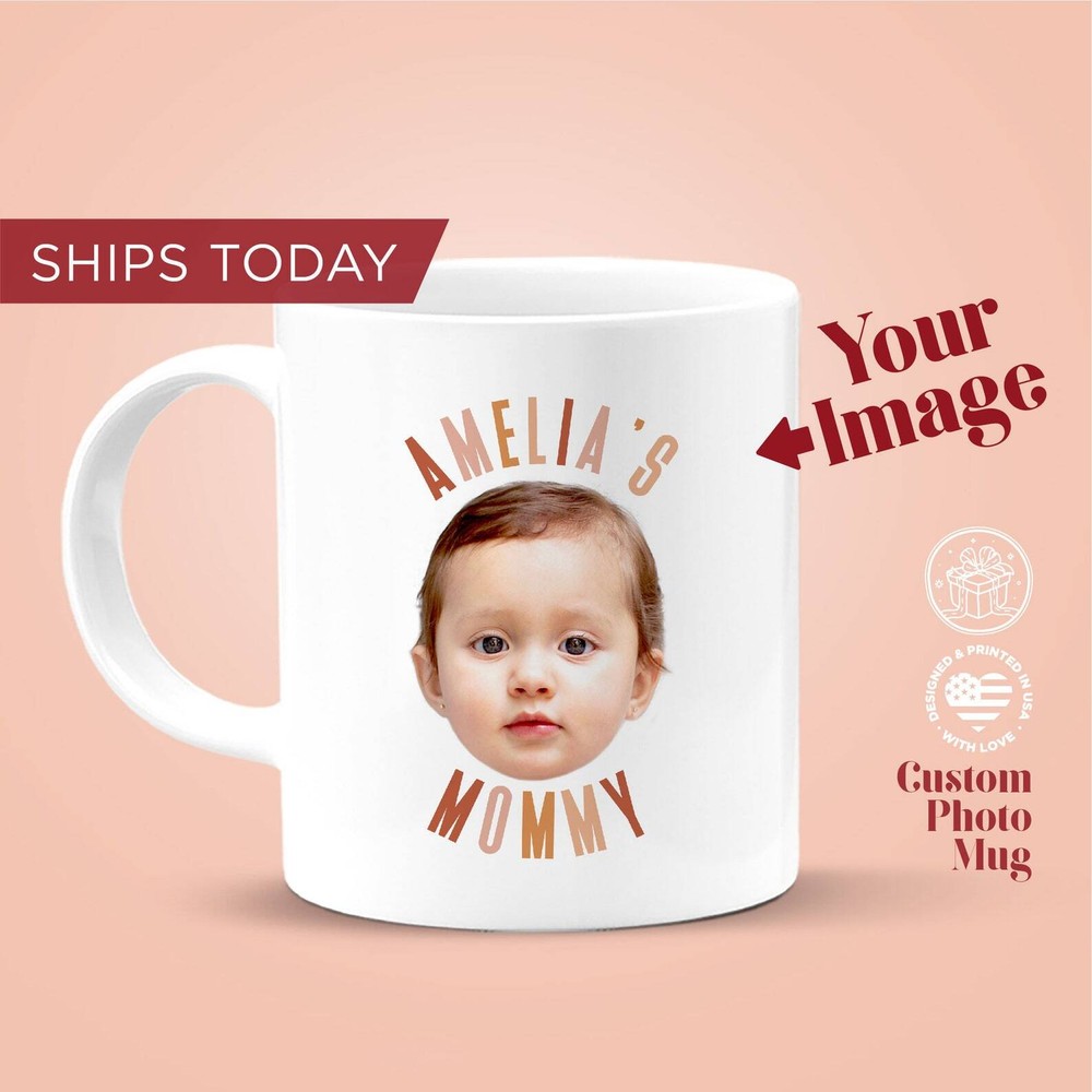 Custom Face Mug Personalized Mommy Mug Mothers Day Gift Mug Baby Mug Face Person