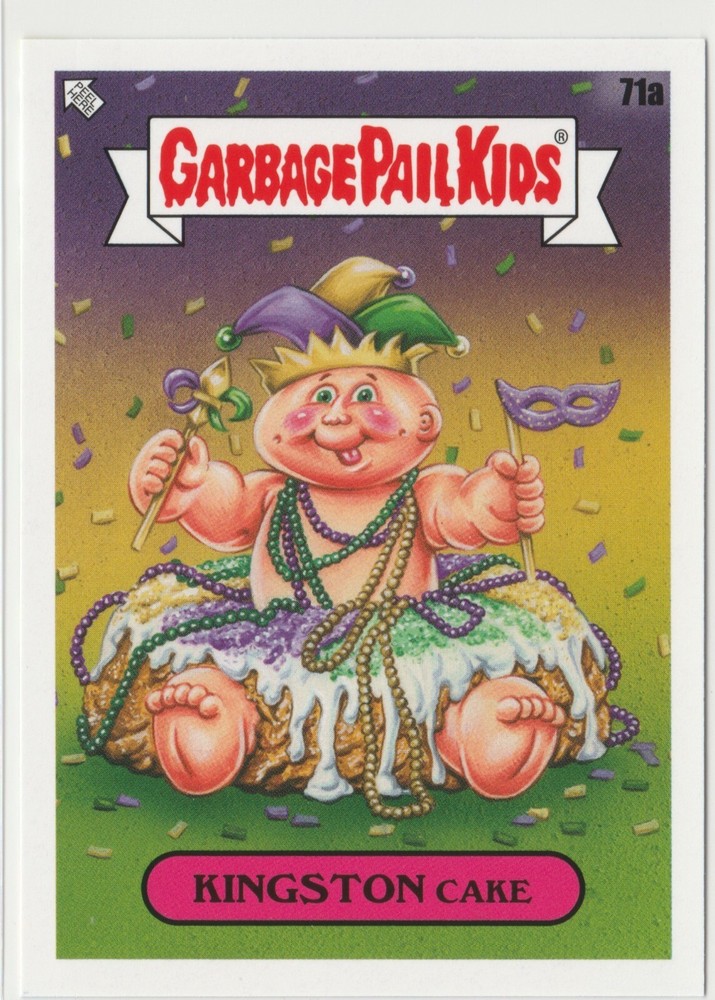 Kingston Cake 71a Garbage Pail Kids GPK 2021 Food Fight Trading Card