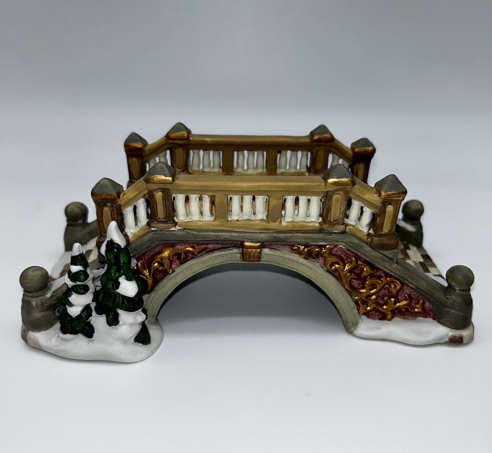 Members Mark 2006 Victorian Village Christmas Bridge Replacement Part  -image