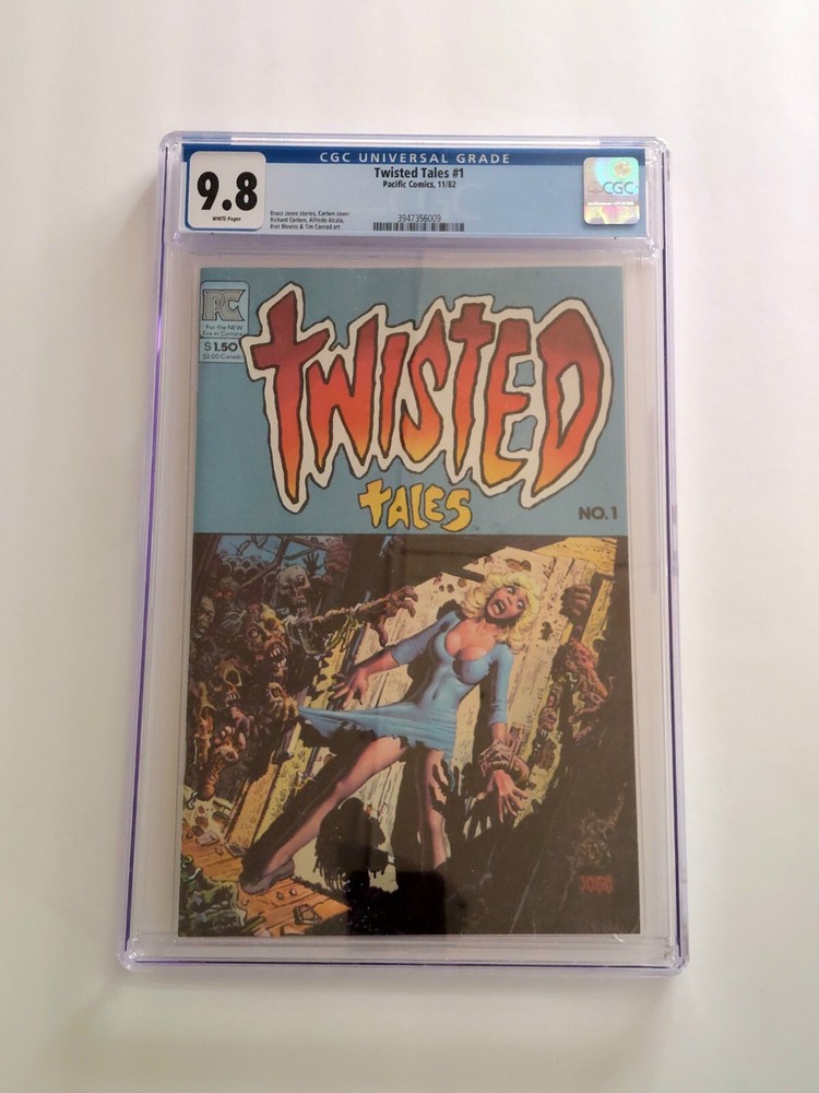 Twisted Tales #1 CGC 9.8 Richard Corben Cover 1982