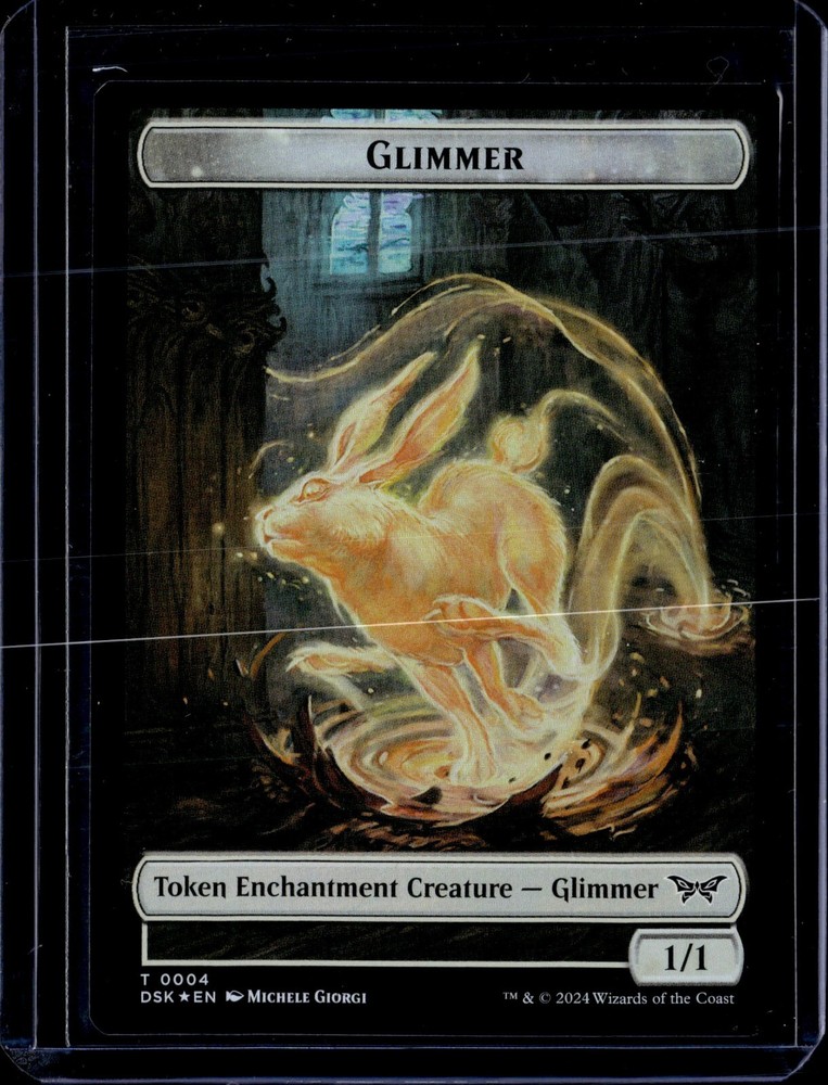 Glimmer / Shard - Foil - Token - DSK - NM - MTG Magic the Gathering