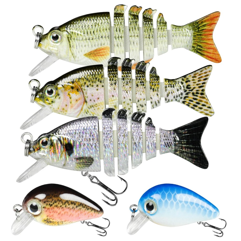 Micro Swimmax Shallow Water Lure – Perfect Crappie & Panfish Bait