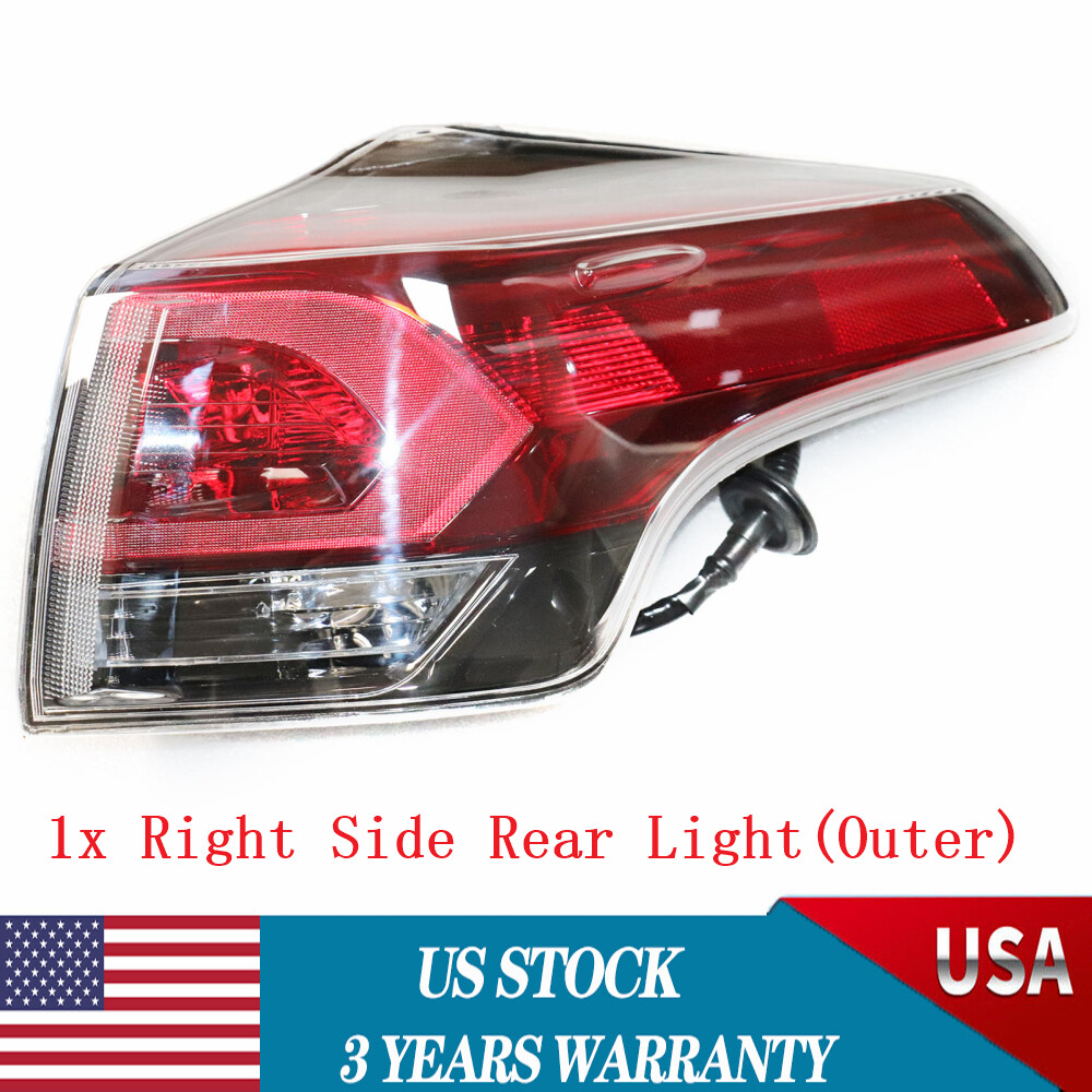 2016-2018 Toyota RAV4 Passenger Right Side Outer Tail Light Lamp with Red Lens