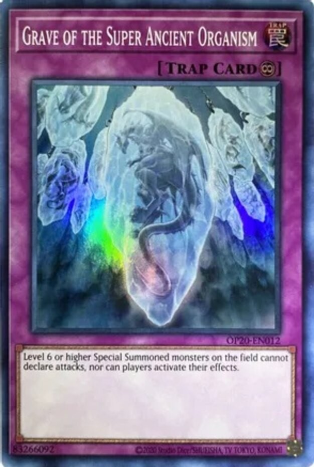Grave of the Super Ancient Organism - OP20-EN012 - Super Rare - Unlimited Editio
