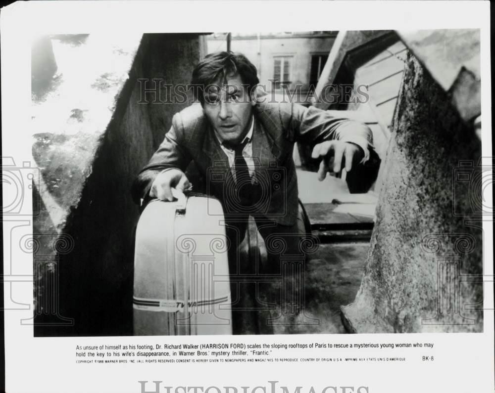 1988 Press Photo Actor Harrison Ford in 