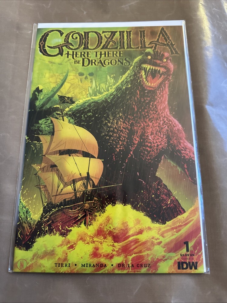 Godzilla Here There Be Dragons Issue 1 Action Comic