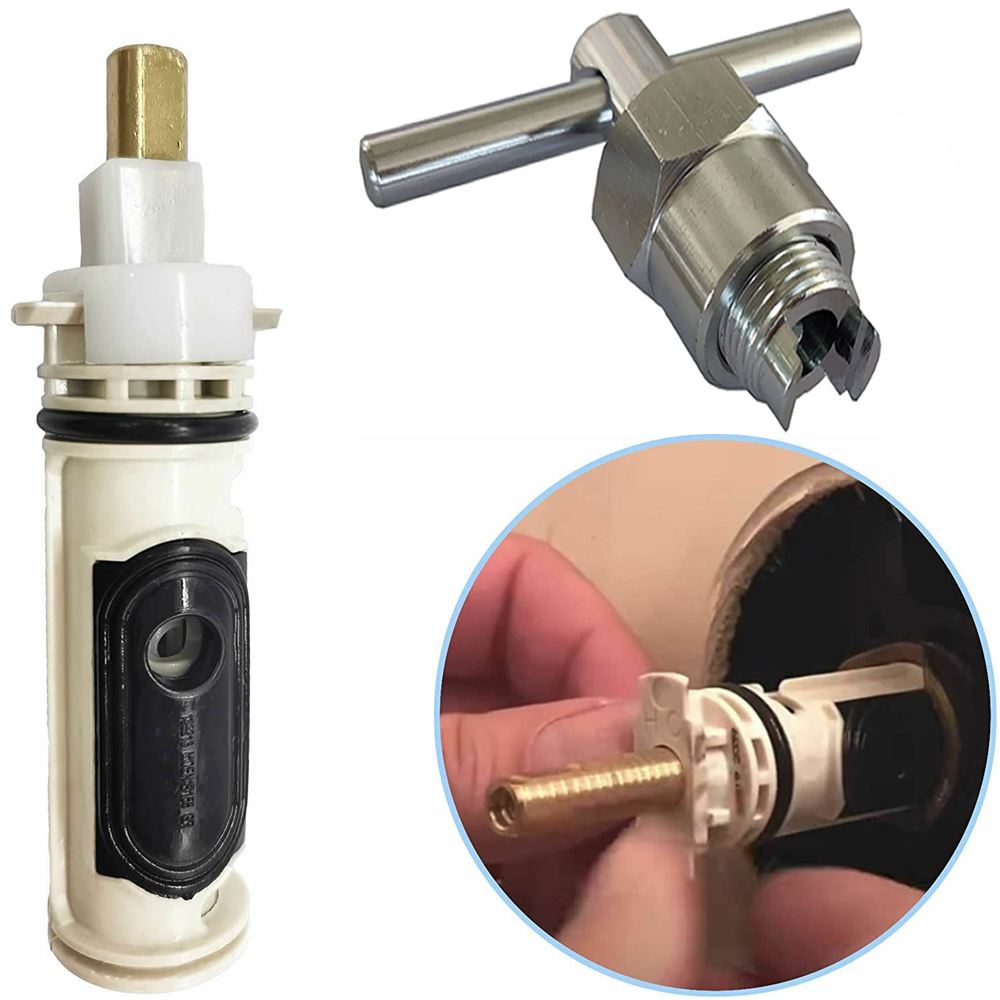 1222 Shower Cartridge Kit & 104421 Puller Tool for Single-Handle Posi-Temp Faucet