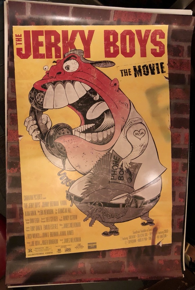 THE JERKY BOYS (1995) Brennan, Ahmed, Arkin DS One Sheet