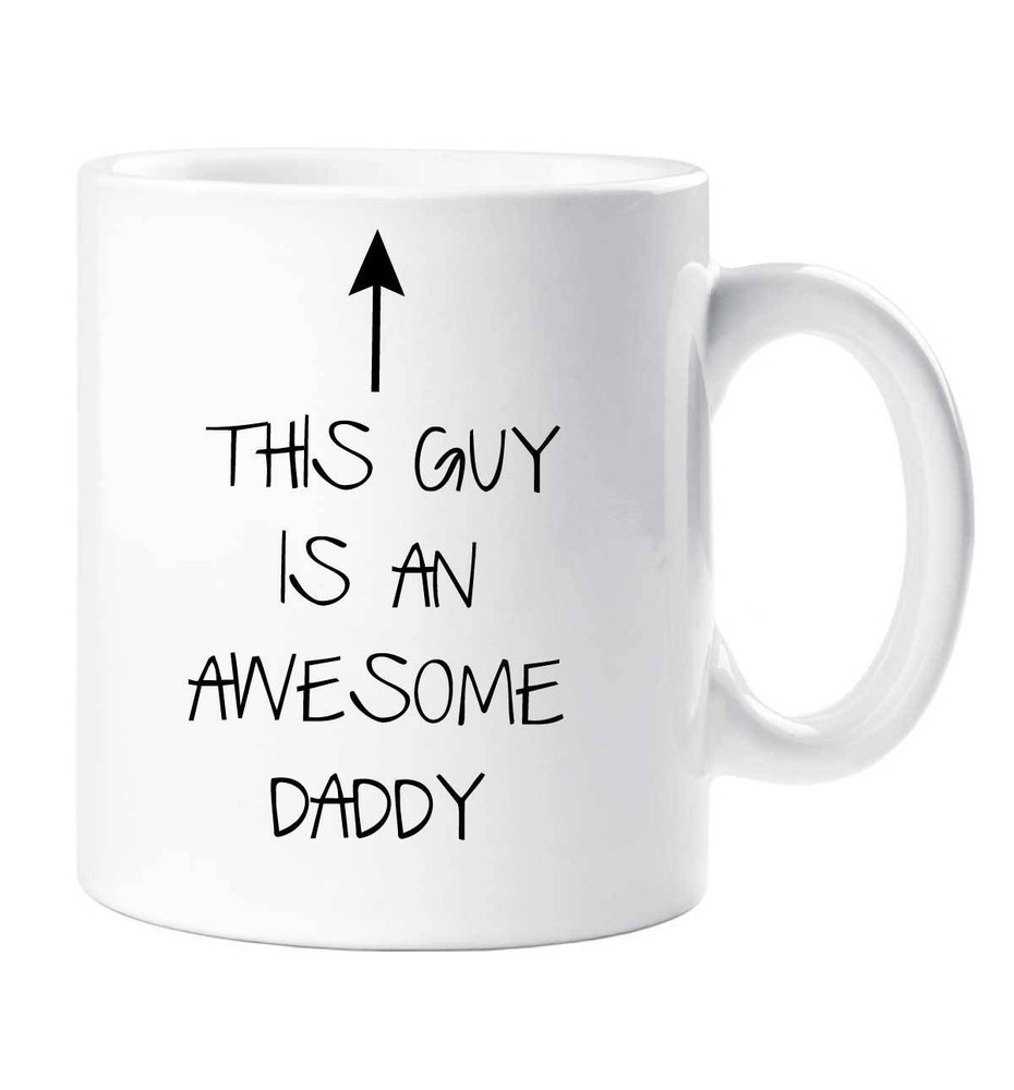 Awesome Daddy Ceramic Mug - Perfect Novelty Gift for an Amazing Dad