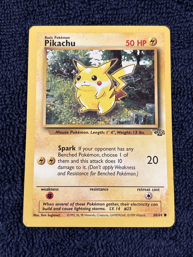 Pokémon TCG Pikachu Jungle 60/64 Regular Common
