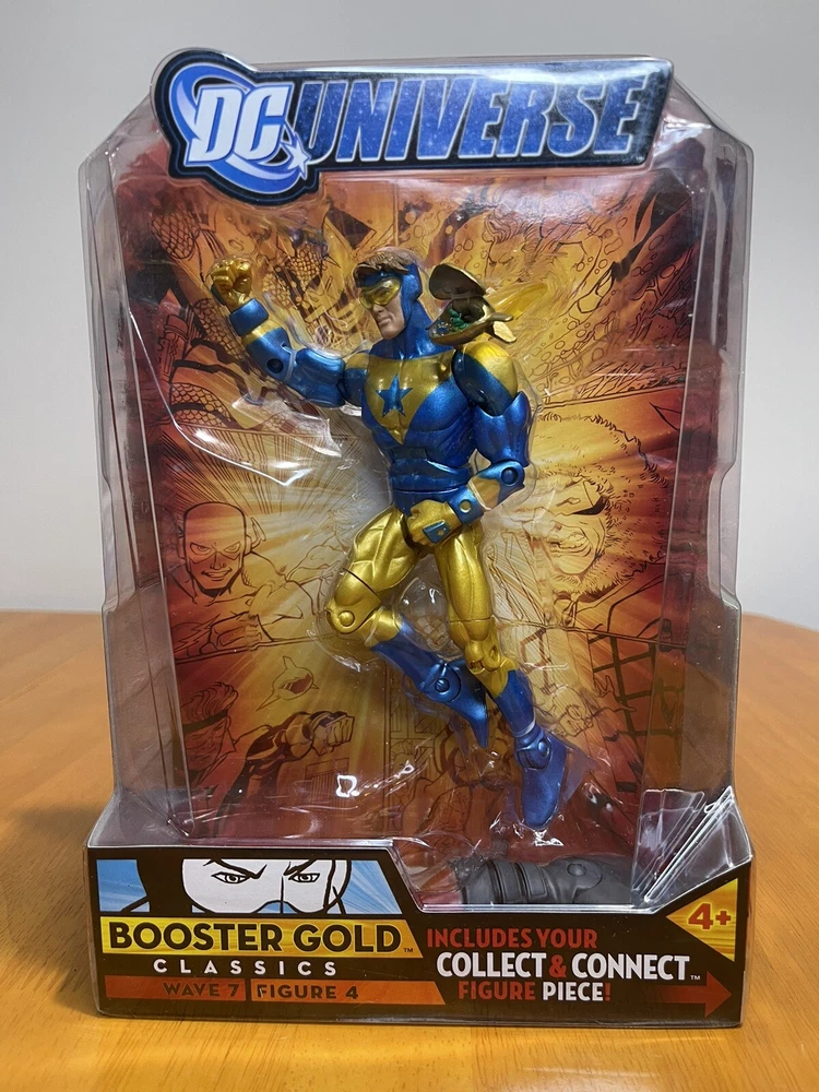 2008 Mattel DC Universe Classics Wave 7 BAF Action Figure 4 Booster Gold