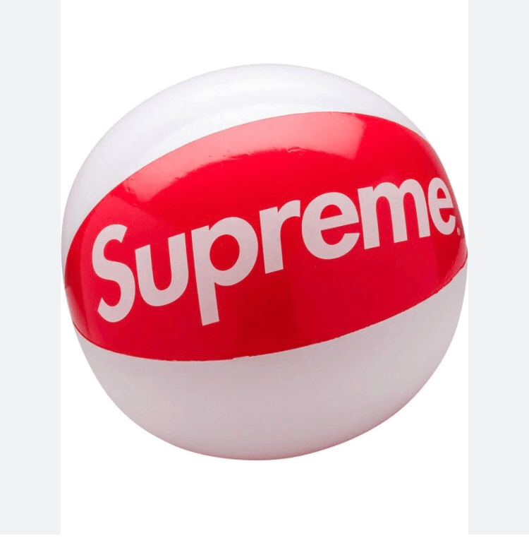 Supreme 2015 Limited Edition Sealed Beach Ball Collectible