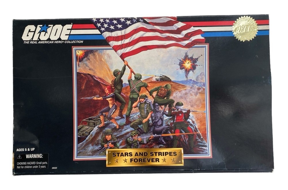 GI Joe Stars and Stripes Forever Box Set (1997) 15th Anniversary Sealed BOX A123