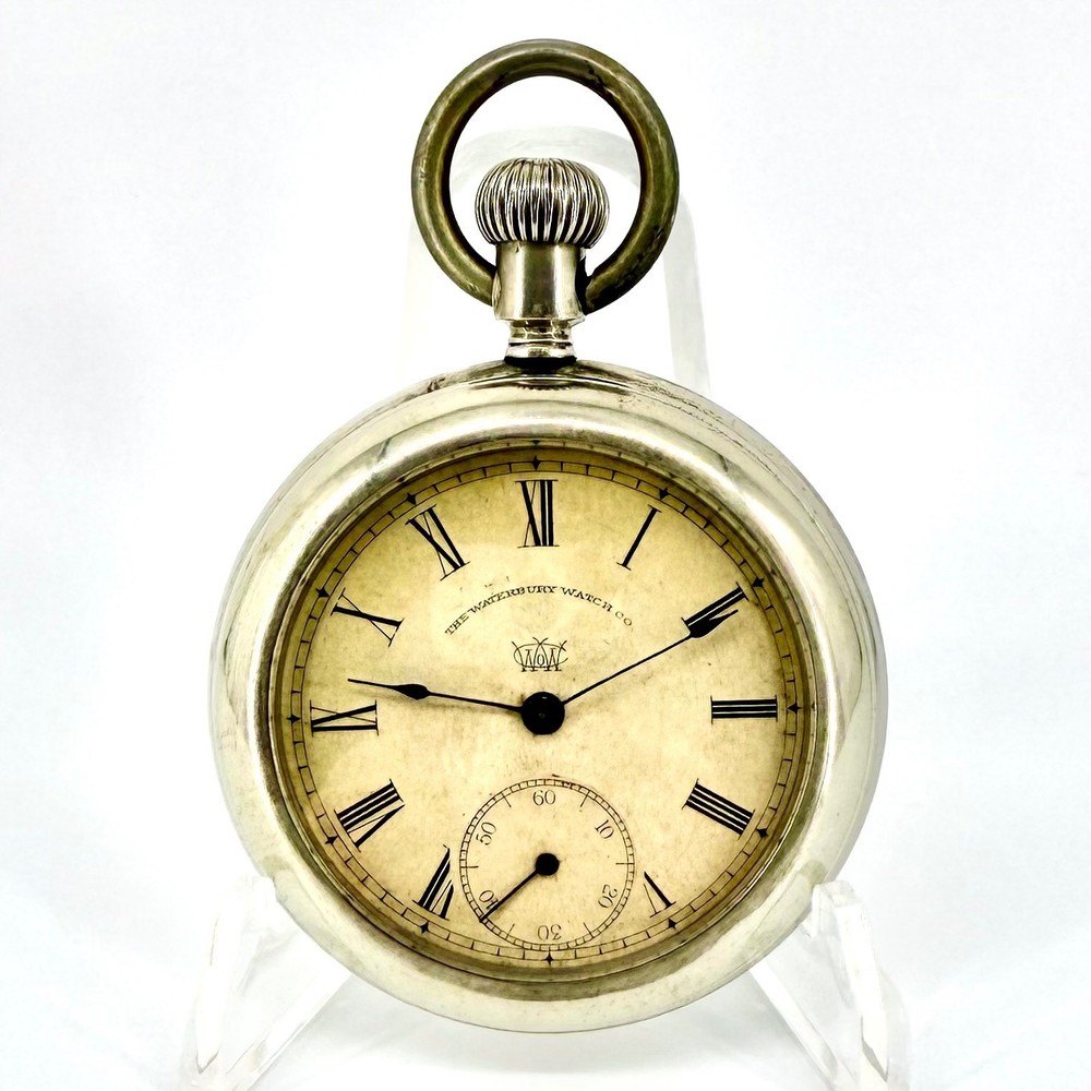 Antique “The Waterbury Watch Co.” Pocket Watch – Working – Series J - c.1890s