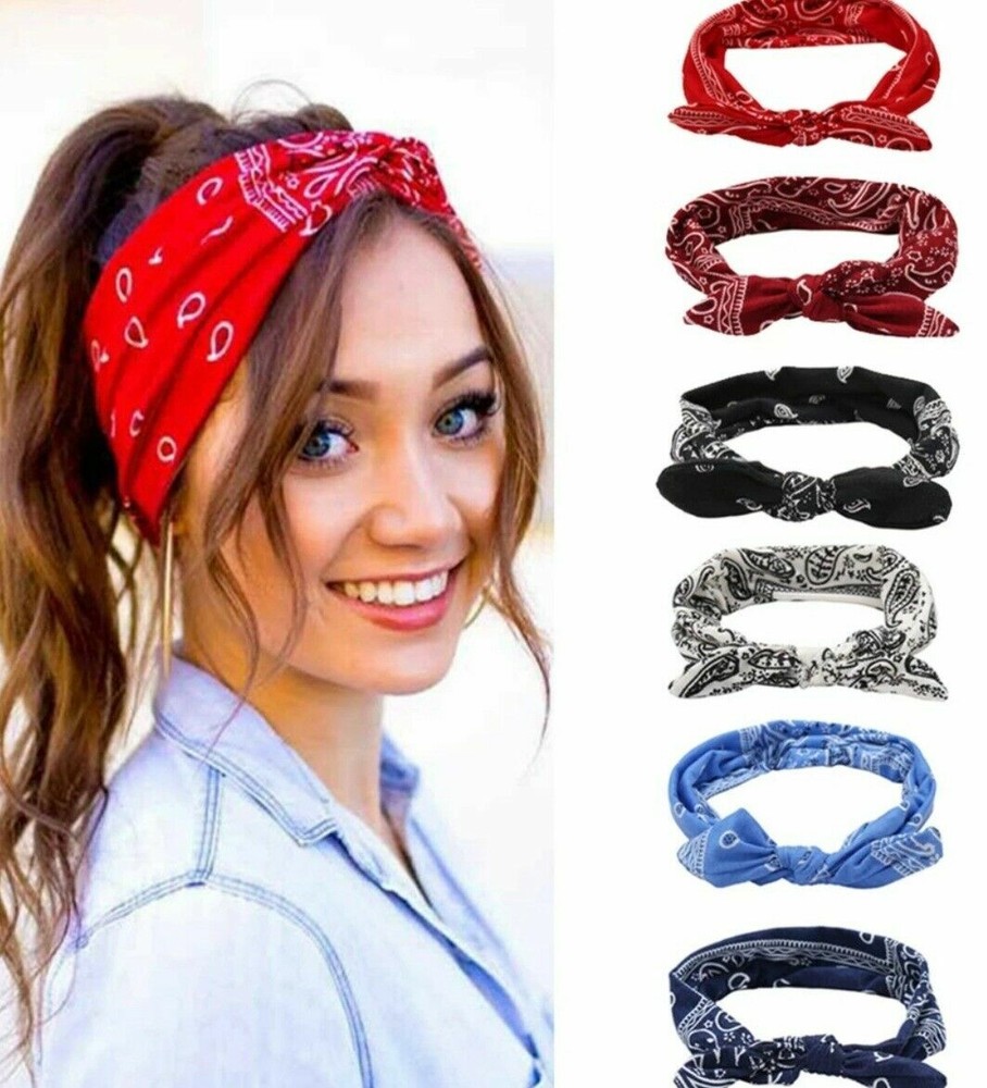 Women’s Turban Headband for Yoga, Sports, or Boho Retro Style