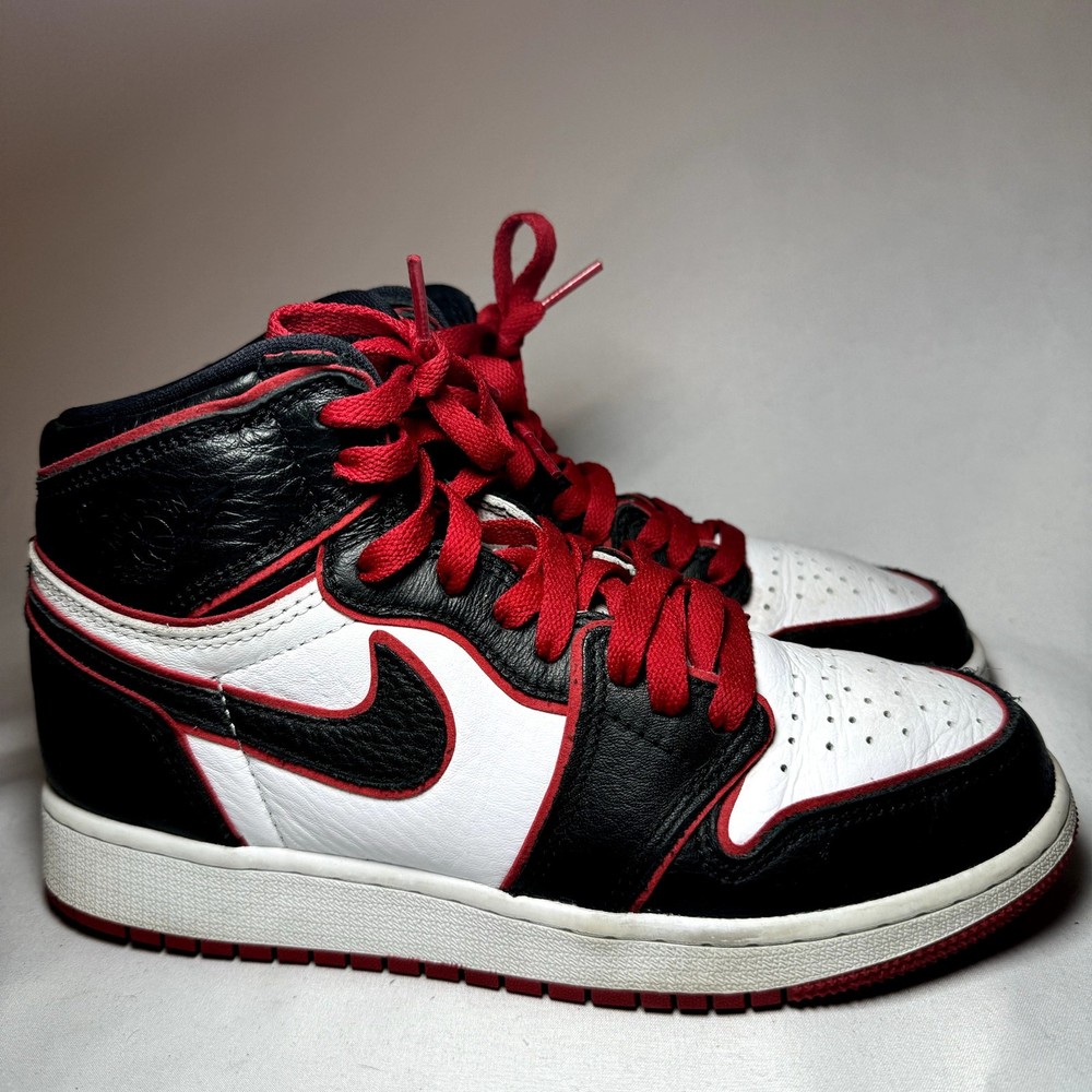 Size 5 - Nike Air Jordan 1 Retro High OG BG Bloodline Men's Shoes - 575441 062