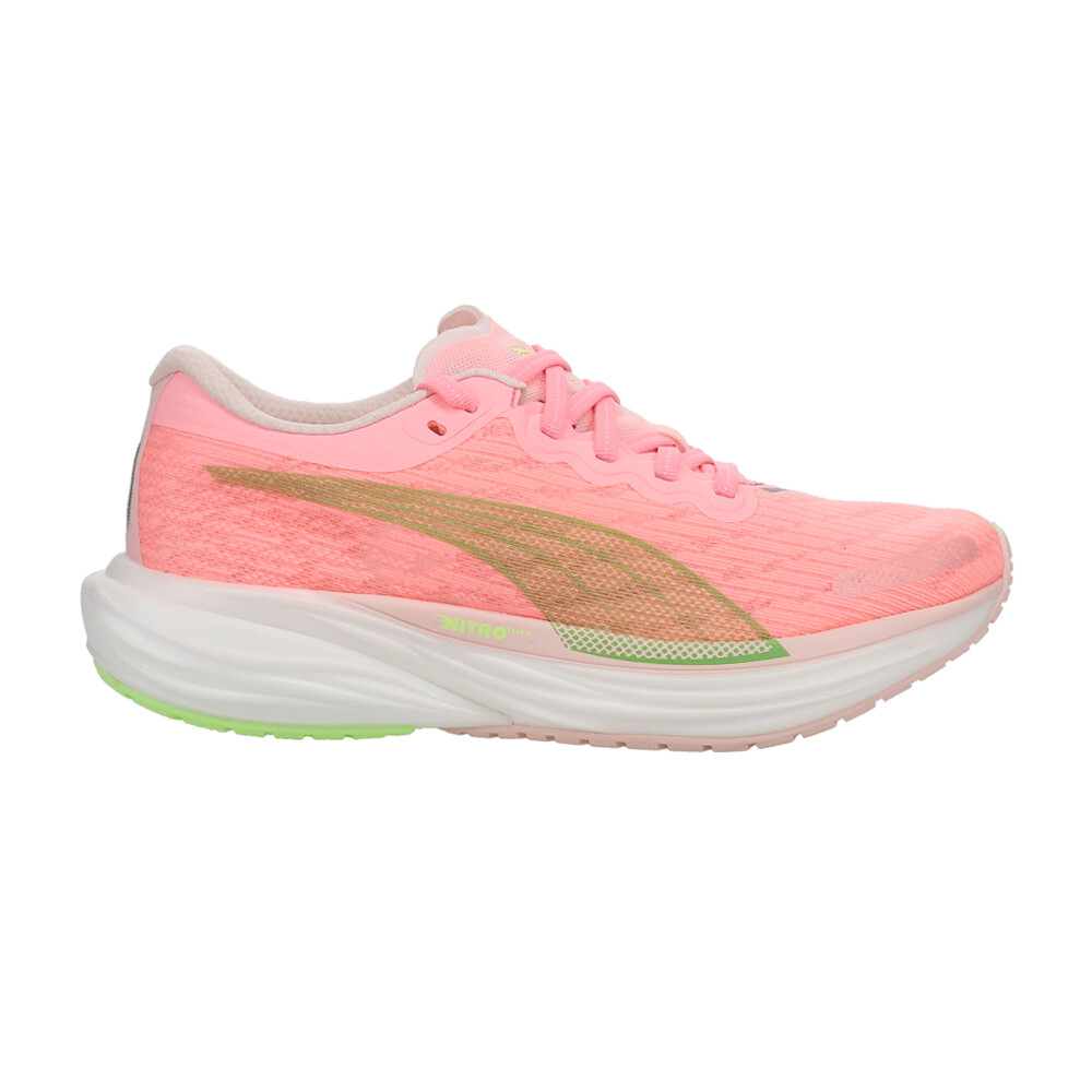 Puma Deviate Nitro 2 Womens Pink Running Sneakers Athletic Shoes 37685520